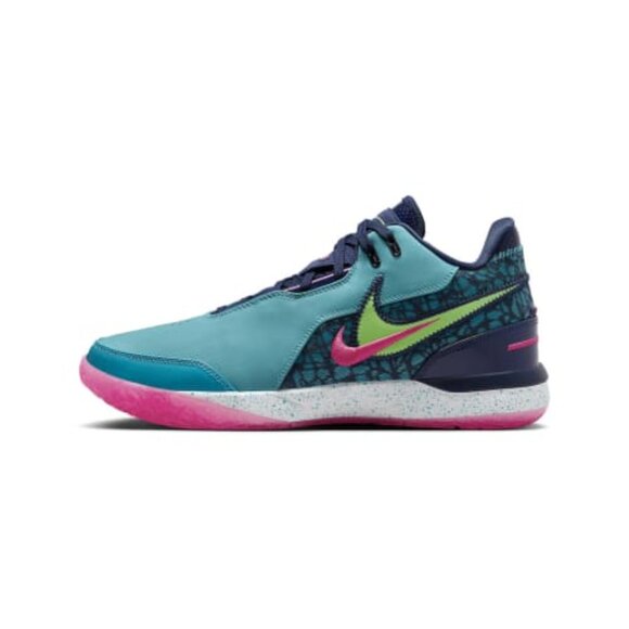 Nike Zoom LeBron NXXT Gen AMPD Teal Mens Basketball FJ1566-300 NEW Sz 9.5